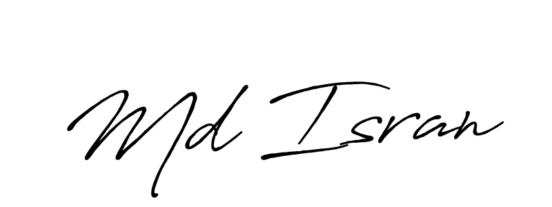 Similarly Antro_Vectra_Bolder is the best handwritten signature design. Signature creator online .You can use it as an online autograph creator for name Md Isran. Md Isran signature style 7 images and pictures png