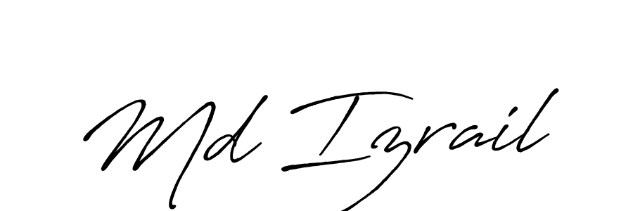 Here are the top 10 professional signature styles for the name Md Izrail. These are the best autograph styles you can use for your name. Md Izrail signature style 7 images and pictures png