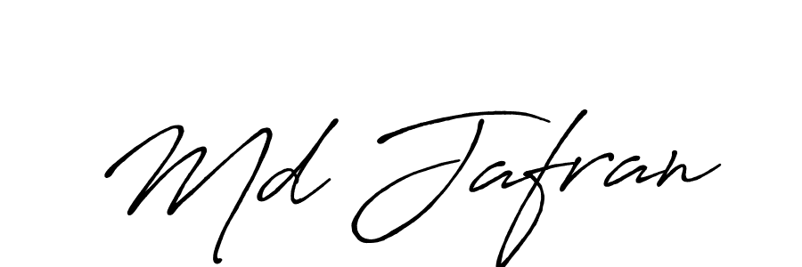 Md Jafran stylish signature style. Best Handwritten Sign (Antro_Vectra_Bolder) for my name. Handwritten Signature Collection Ideas for my name Md Jafran. Md Jafran signature style 7 images and pictures png