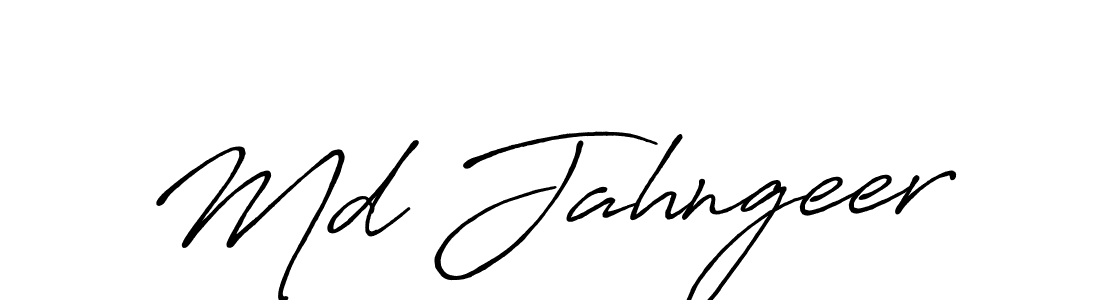 Also You can easily find your signature by using the search form. We will create Md Jahngeer name handwritten signature images for you free of cost using Antro_Vectra_Bolder sign style. Md Jahngeer signature style 7 images and pictures png