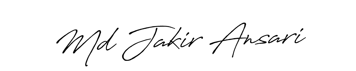 You can use this online signature creator to create a handwritten signature for the name Md Jakir Ansari. This is the best online autograph maker. Md Jakir Ansari signature style 7 images and pictures png