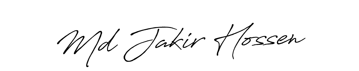 Make a beautiful signature design for name Md Jakir Hossen. Use this online signature maker to create a handwritten signature for free. Md Jakir Hossen signature style 7 images and pictures png