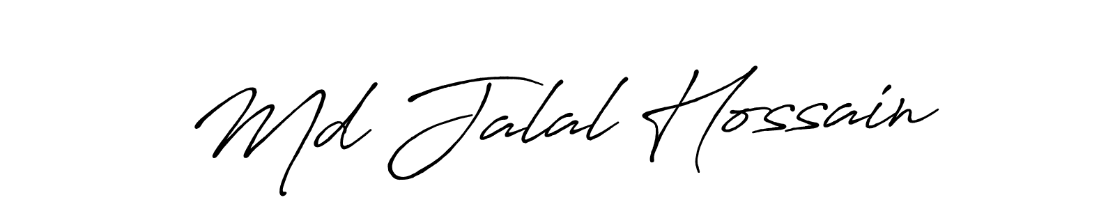 Antro_Vectra_Bolder is a professional signature style that is perfect for those who want to add a touch of class to their signature. It is also a great choice for those who want to make their signature more unique. Get Md Jalal Hossain name to fancy signature for free. Md Jalal Hossain signature style 7 images and pictures png