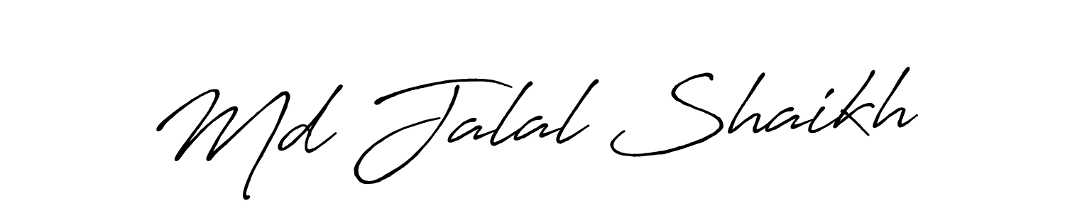 Make a beautiful signature design for name Md Jalal Shaikh. Use this online signature maker to create a handwritten signature for free. Md Jalal Shaikh signature style 7 images and pictures png