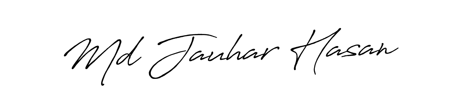 How to Draw Md Jauhar Hasan signature style? Antro_Vectra_Bolder is a latest design signature styles for name Md Jauhar Hasan. Md Jauhar Hasan signature style 7 images and pictures png