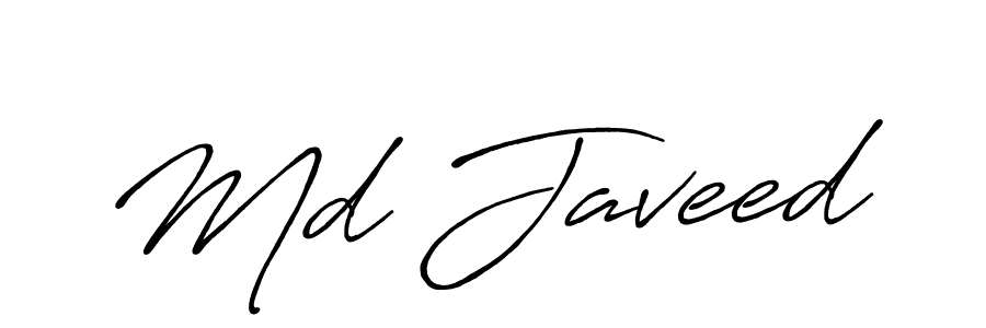 Also You can easily find your signature by using the search form. We will create Md Javeed name handwritten signature images for you free of cost using Antro_Vectra_Bolder sign style. Md Javeed signature style 7 images and pictures png