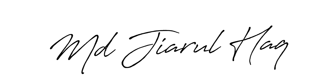 Make a beautiful signature design for name Md Jiarul Haq. Use this online signature maker to create a handwritten signature for free. Md Jiarul Haq signature style 7 images and pictures png