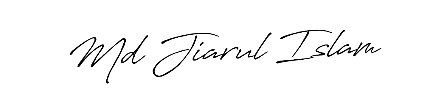 Also You can easily find your signature by using the search form. We will create Md Jiarul Islam name handwritten signature images for you free of cost using Antro_Vectra_Bolder sign style. Md Jiarul Islam signature style 7 images and pictures png