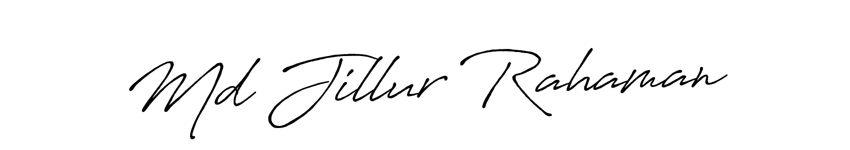 Make a short Md Jillur Rahaman signature style. Manage your documents anywhere anytime using Antro_Vectra_Bolder. Create and add eSignatures, submit forms, share and send files easily. Md Jillur Rahaman signature style 7 images and pictures png