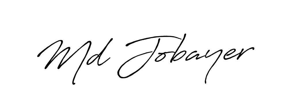 Also You can easily find your signature by using the search form. We will create Md Jobayer name handwritten signature images for you free of cost using Antro_Vectra_Bolder sign style. Md Jobayer signature style 7 images and pictures png