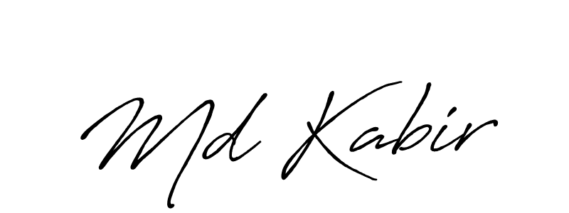 if you are searching for the best signature style for your name Md Kabir. so please give up your signature search. here we have designed multiple signature styles  using Antro_Vectra_Bolder. Md Kabir signature style 7 images and pictures png