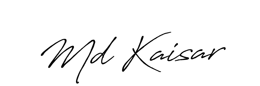 Use a signature maker to create a handwritten signature online. With this signature software, you can design (Antro_Vectra_Bolder) your own signature for name Md Kaisar. Md Kaisar signature style 7 images and pictures png