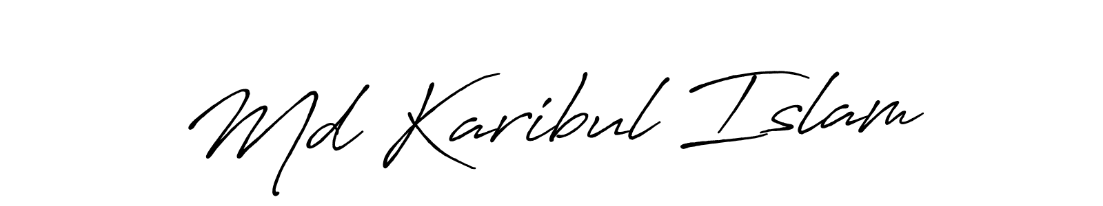 Make a beautiful signature design for name Md Karibul Islam. Use this online signature maker to create a handwritten signature for free. Md Karibul Islam signature style 7 images and pictures png