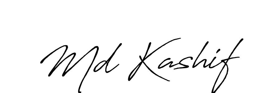 It looks lik you need a new signature style for name Md Kashif. Design unique handwritten (Antro_Vectra_Bolder) signature with our free signature maker in just a few clicks. Md Kashif signature style 7 images and pictures png