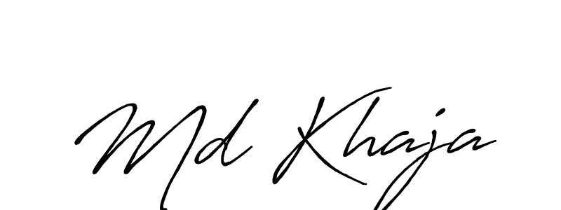 The best way (Antro_Vectra_Bolder) to make a short signature is to pick only two or three words in your name. The name Md Khaja include a total of six letters. For converting this name. Md Khaja signature style 7 images and pictures png