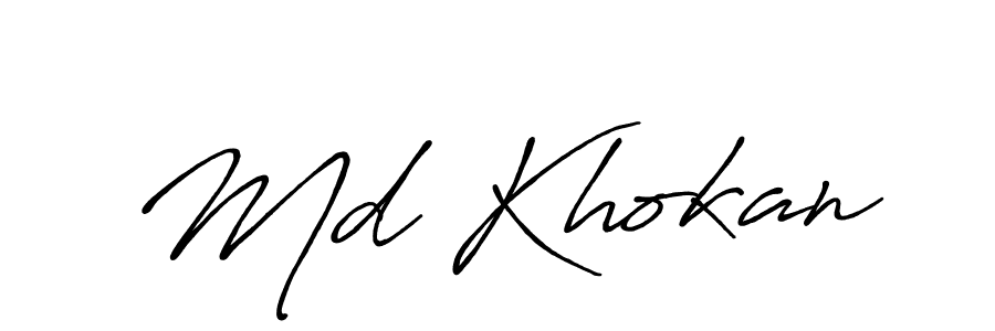 How to Draw Md Khokan signature style? Antro_Vectra_Bolder is a latest design signature styles for name Md Khokan. Md Khokan signature style 7 images and pictures png