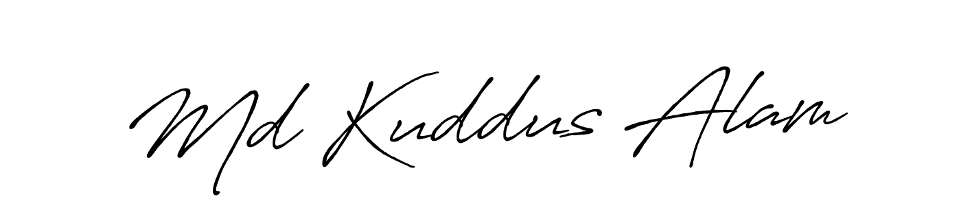 You can use this online signature creator to create a handwritten signature for the name Md Kuddus Alam. This is the best online autograph maker. Md Kuddus Alam signature style 7 images and pictures png