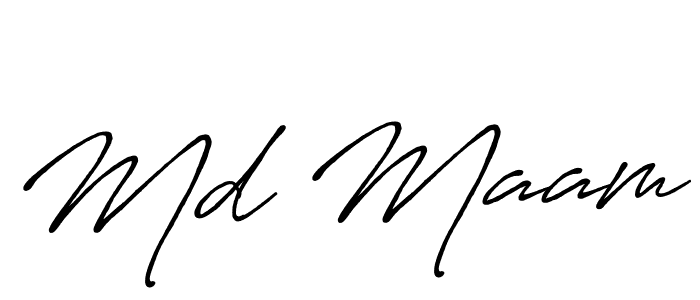 Antro_Vectra_Bolder is a professional signature style that is perfect for those who want to add a touch of class to their signature. It is also a great choice for those who want to make their signature more unique. Get Md Maam name to fancy signature for free. Md Maam signature style 7 images and pictures png