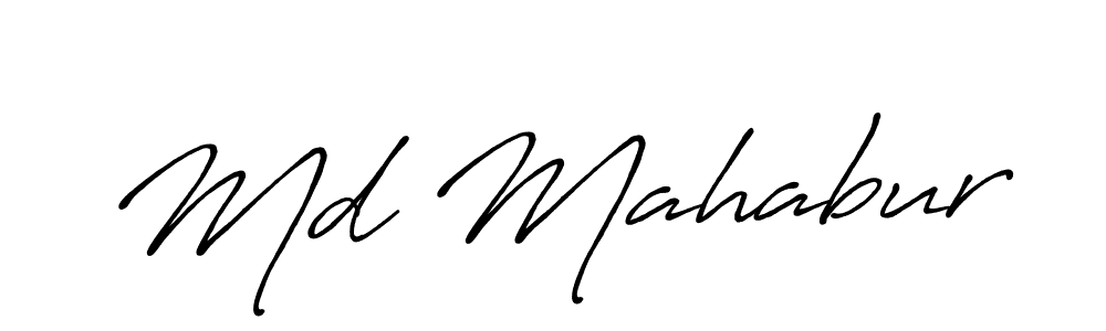 You should practise on your own different ways (Antro_Vectra_Bolder) to write your name (Md Mahabur) in signature. don't let someone else do it for you. Md Mahabur signature style 7 images and pictures png