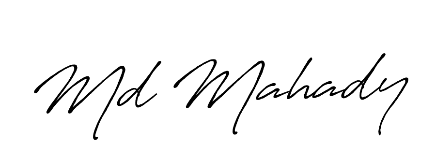 Make a beautiful signature design for name Md Mahady. Use this online signature maker to create a handwritten signature for free. Md Mahady signature style 7 images and pictures png