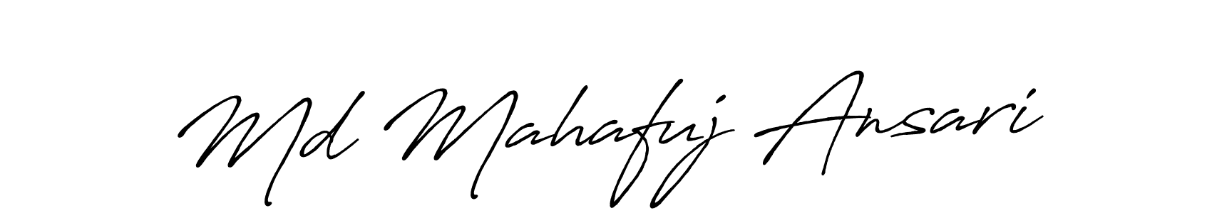 Also You can easily find your signature by using the search form. We will create Md Mahafuj Ansari name handwritten signature images for you free of cost using Antro_Vectra_Bolder sign style. Md Mahafuj Ansari signature style 7 images and pictures png