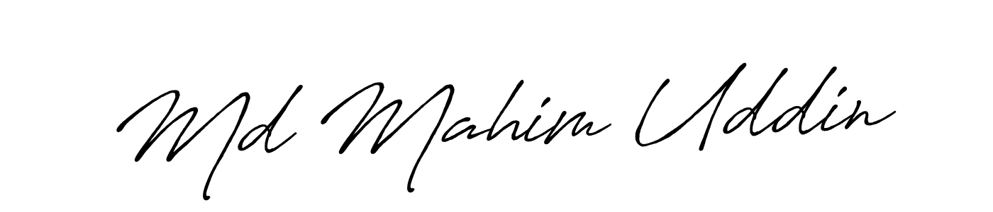 This is the best signature style for the Md Mahim Uddin name. Also you like these signature font (Antro_Vectra_Bolder). Mix name signature. Md Mahim Uddin signature style 7 images and pictures png
