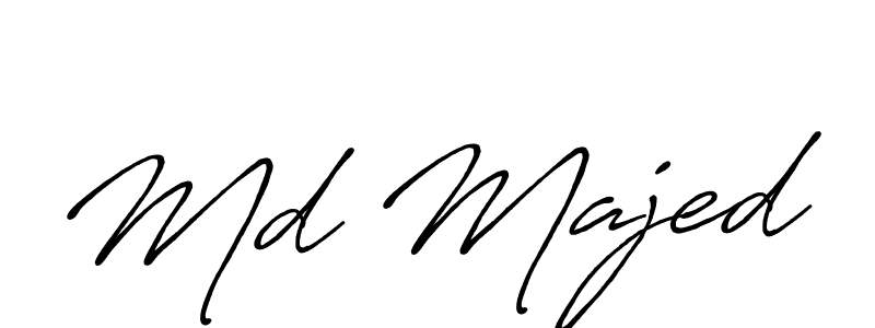 Similarly Antro_Vectra_Bolder is the best handwritten signature design. Signature creator online .You can use it as an online autograph creator for name Md Majed. Md Majed signature style 7 images and pictures png