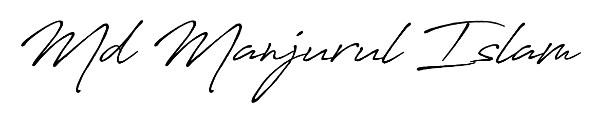 The best way (Antro_Vectra_Bolder) to make a short signature is to pick only two or three words in your name. For converting this name Md Manjurul Islam. Md Manjurul Islam signature style 7 images and pictures png