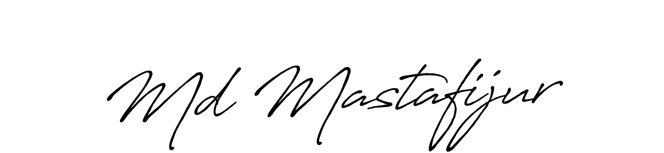 Design your own signature with our free online signature maker. With this signature software, you can create a handwritten (Antro_Vectra_Bolder) signature for name Md Mastafijur. Md Mastafijur signature style 7 images and pictures png
