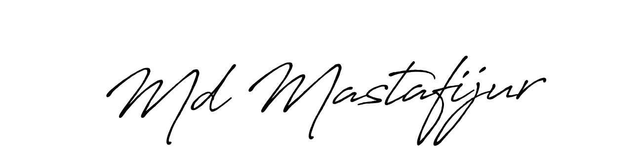 Make a beautiful signature design for name Md Mastafijur. With this signature (Antro_Vectra_Bolder) style, you can create a handwritten signature for free. Md Mastafijur signature style 7 images and pictures png