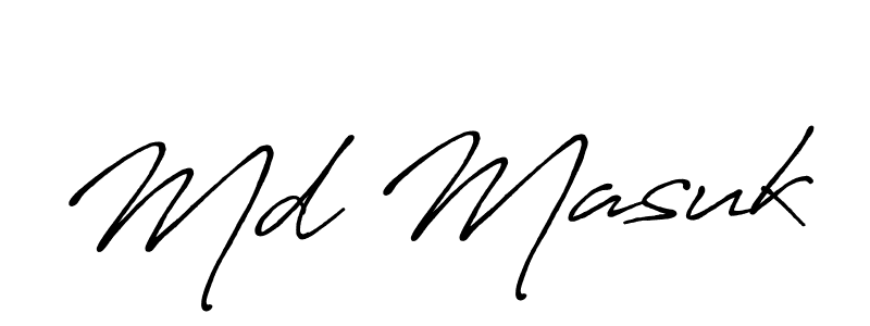 Similarly Antro_Vectra_Bolder is the best handwritten signature design. Signature creator online .You can use it as an online autograph creator for name Md Masuk. Md Masuk signature style 7 images and pictures png