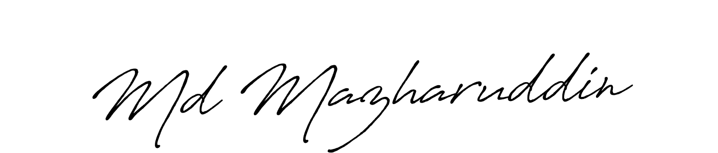 Here are the top 10 professional signature styles for the name Md Mazharuddin. These are the best autograph styles you can use for your name. Md Mazharuddin signature style 7 images and pictures png