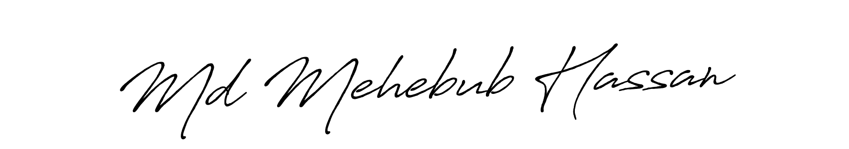 You should practise on your own different ways (Antro_Vectra_Bolder) to write your name (Md Mehebub Hassan) in signature. don't let someone else do it for you. Md Mehebub Hassan signature style 7 images and pictures png