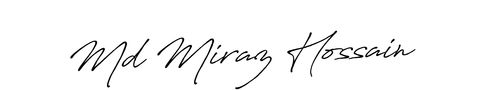 Also we have Md Miraz Hossain name is the best signature style. Create professional handwritten signature collection using Antro_Vectra_Bolder autograph style. Md Miraz Hossain signature style 7 images and pictures png