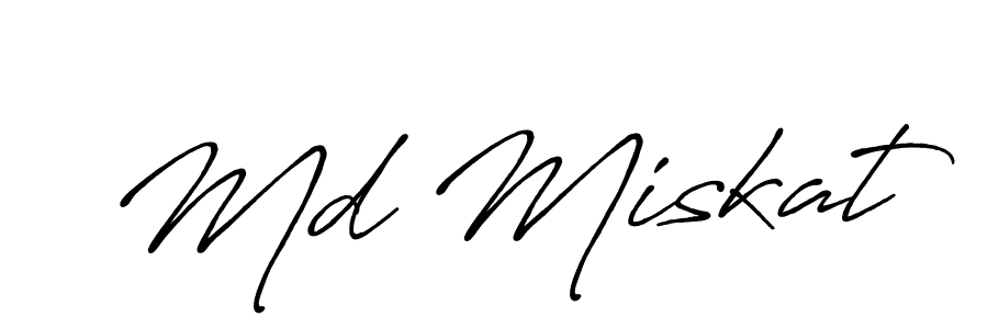 Make a beautiful signature design for name Md Miskat. Use this online signature maker to create a handwritten signature for free. Md Miskat signature style 7 images and pictures png
