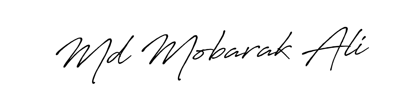 Make a beautiful signature design for name Md Mobarak Ali. Use this online signature maker to create a handwritten signature for free. Md Mobarak Ali signature style 7 images and pictures png