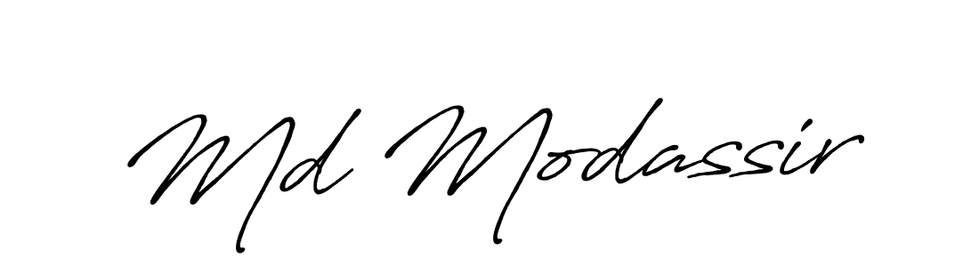 The best way (Antro_Vectra_Bolder) to make a short signature is to pick only two or three words in your name. The name Md Modassir include a total of six letters. For converting this name. Md Modassir signature style 7 images and pictures png