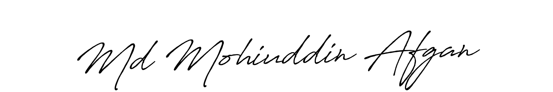 Design your own signature with our free online signature maker. With this signature software, you can create a handwritten (Antro_Vectra_Bolder) signature for name Md Mohiuddin Afgan. Md Mohiuddin Afgan signature style 7 images and pictures png