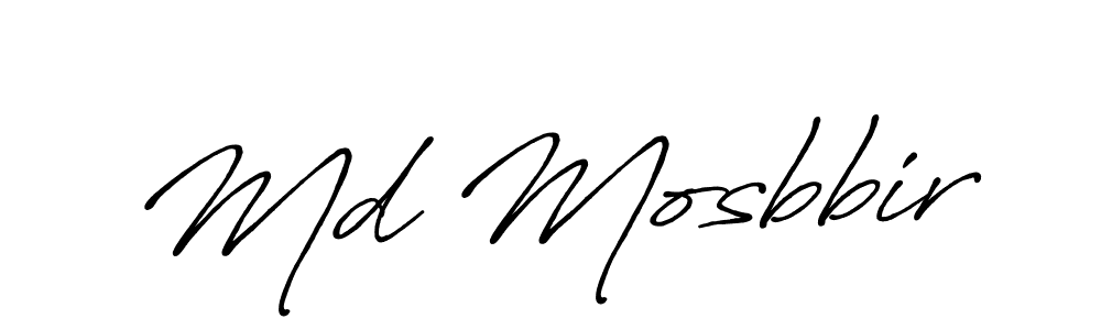 Antro_Vectra_Bolder is a professional signature style that is perfect for those who want to add a touch of class to their signature. It is also a great choice for those who want to make their signature more unique. Get Md Mosbbir name to fancy signature for free. Md Mosbbir signature style 7 images and pictures png