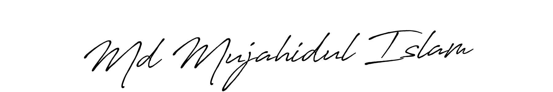 Make a short Md Mujahidul Islam signature style. Manage your documents anywhere anytime using Antro_Vectra_Bolder. Create and add eSignatures, submit forms, share and send files easily. Md Mujahidul Islam signature style 7 images and pictures png
