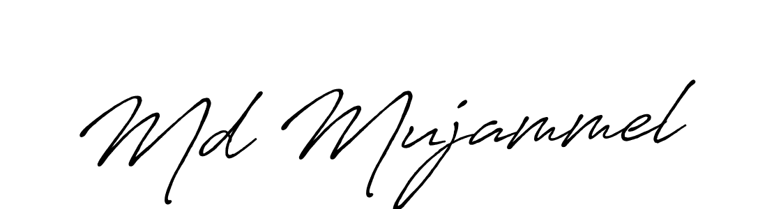 Similarly Antro_Vectra_Bolder is the best handwritten signature design. Signature creator online .You can use it as an online autograph creator for name Md Mujammel. Md Mujammel signature style 7 images and pictures png