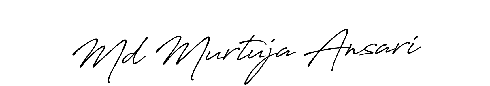 Antro_Vectra_Bolder is a professional signature style that is perfect for those who want to add a touch of class to their signature. It is also a great choice for those who want to make their signature more unique. Get Md Murtuja Ansari name to fancy signature for free. Md Murtuja Ansari signature style 7 images and pictures png