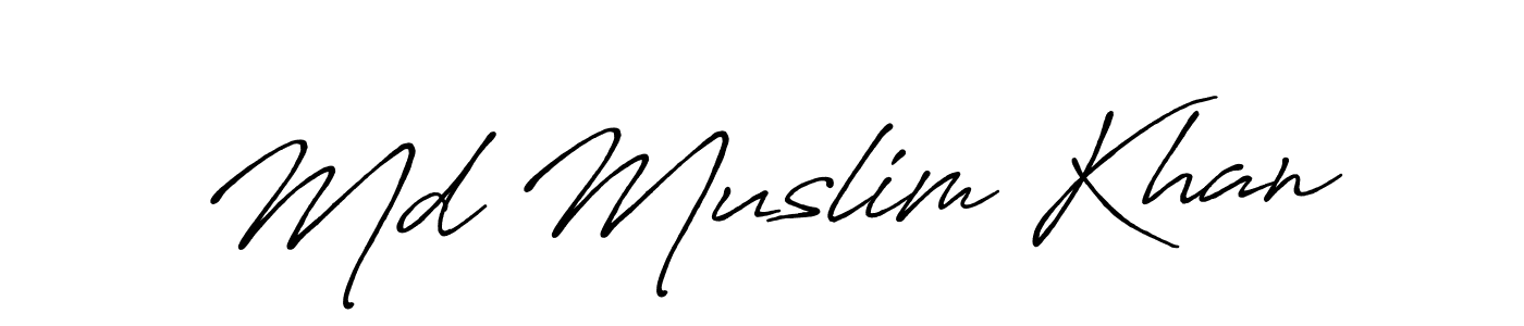 if you are searching for the best signature style for your name Md Muslim Khan. so please give up your signature search. here we have designed multiple signature styles  using Antro_Vectra_Bolder. Md Muslim Khan signature style 7 images and pictures png
