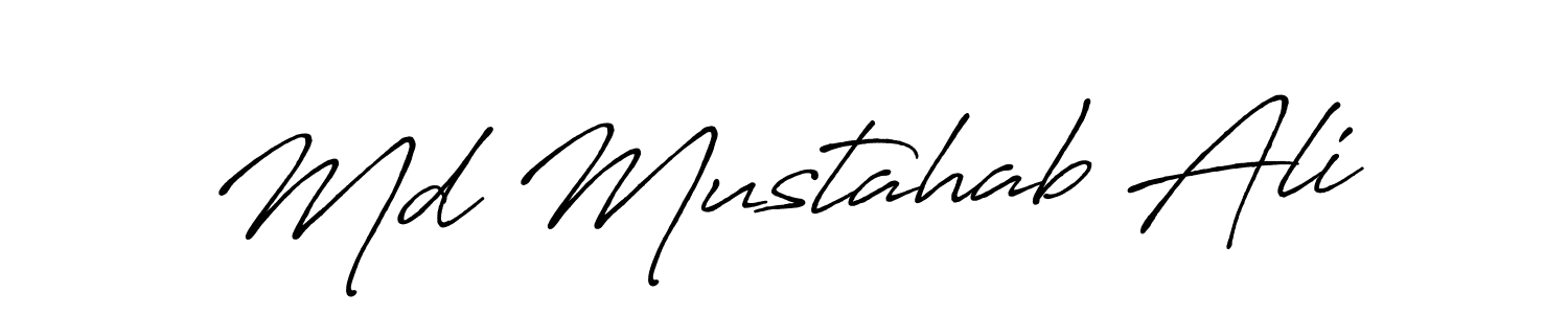 Make a short Md Mustahab Ali signature style. Manage your documents anywhere anytime using Antro_Vectra_Bolder. Create and add eSignatures, submit forms, share and send files easily. Md Mustahab Ali signature style 7 images and pictures png