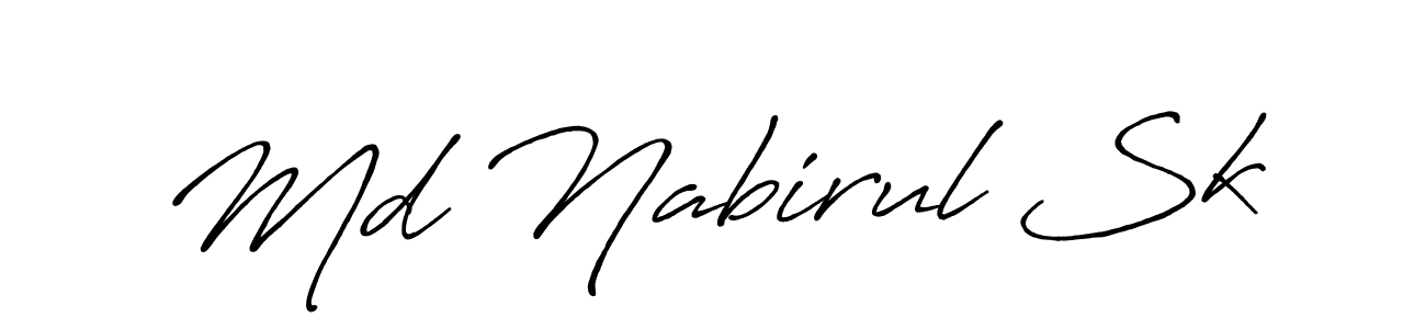 You can use this online signature creator to create a handwritten signature for the name Md Nabirul Sk. This is the best online autograph maker. Md Nabirul Sk signature style 7 images and pictures png