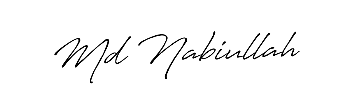 You should practise on your own different ways (Antro_Vectra_Bolder) to write your name (Md Nabiullah) in signature. don't let someone else do it for you. Md Nabiullah signature style 7 images and pictures png