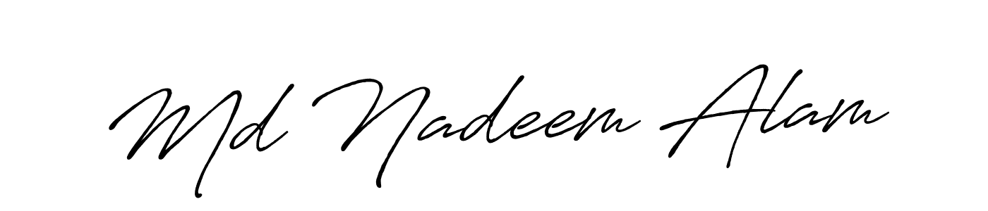 How to Draw Md Nadeem Alam signature style? Antro_Vectra_Bolder is a latest design signature styles for name Md Nadeem Alam. Md Nadeem Alam signature style 7 images and pictures png