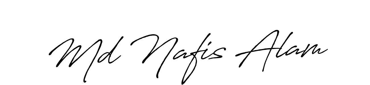 Also You can easily find your signature by using the search form. We will create Md Nafis Alam name handwritten signature images for you free of cost using Antro_Vectra_Bolder sign style. Md Nafis Alam signature style 7 images and pictures png