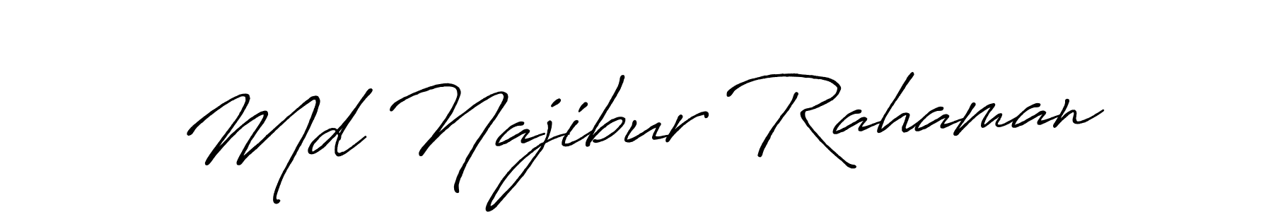 The best way (Antro_Vectra_Bolder) to make a short signature is to pick only two or three words in your name. The name Md Najibur Rahaman include a total of six letters. For converting this name. Md Najibur Rahaman signature style 7 images and pictures png