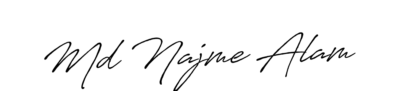 Make a beautiful signature design for name Md Najme Alam. Use this online signature maker to create a handwritten signature for free. Md Najme Alam signature style 7 images and pictures png